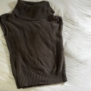 Grey knit Calvin Klein sleeveless sweater